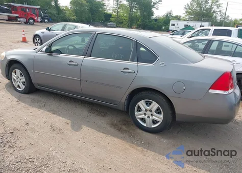 2006 Chevrolet Impala Ls z USA, uszkodzony, nr VIN 2G1WB55K669363762